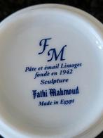 Fathi Mahmoud Espresso set Limoges Farao Egypte theeset, Ophalen of Verzenden