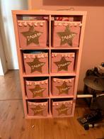 Roze opbergkast met 8 manden – Dream sterren design, Ophalen, Zo goed als nieuw