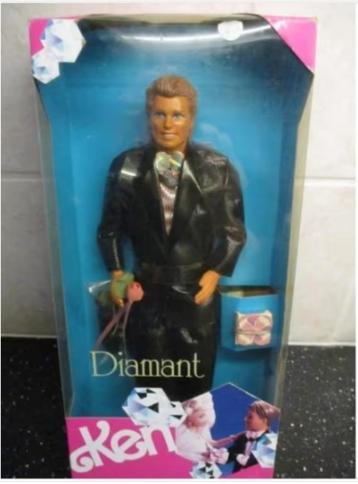 1991 BARBIE/KEN DIAMANT SPARKLE EYES NRFB beschikbaar voor biedingen