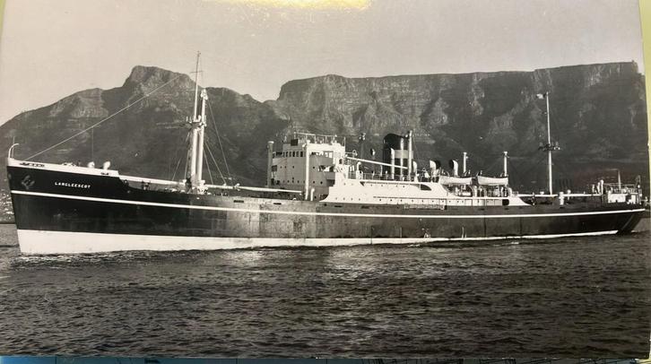 Van Ommeren LANGLEESCOT 1947  VNS-charter, Verzamelen, Scheepvaart, Ophalen of Verzenden