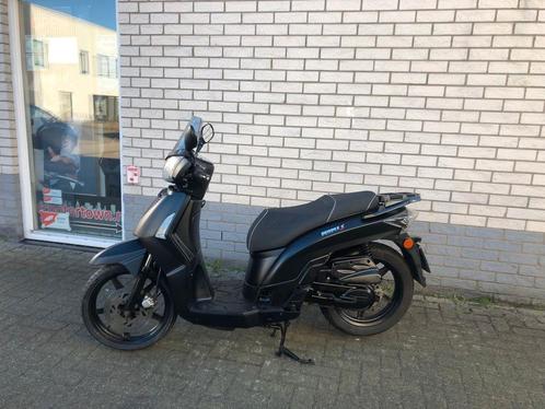 PRACHTIGE KYMCO PEOPLE S 45KM BROM MAT ZWART BJ2016 8100KM, Fietsen en Brommers, Scooters | Kymco