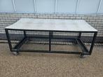 Grote werktafel, Doe-het-zelf en Verbouw, Werkbanken, Ophalen, Gebruikt, 170 cm of meer