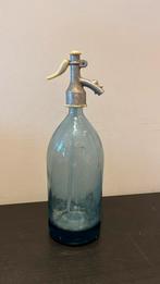 Vintage fles in kleuw blauw, Ophalen of Verzenden