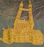 Chest rig nieuw! Airsoft airsoft vest tan 101, Ophalen of Verzenden, Landmacht, Nederland, Kleding of Schoenen