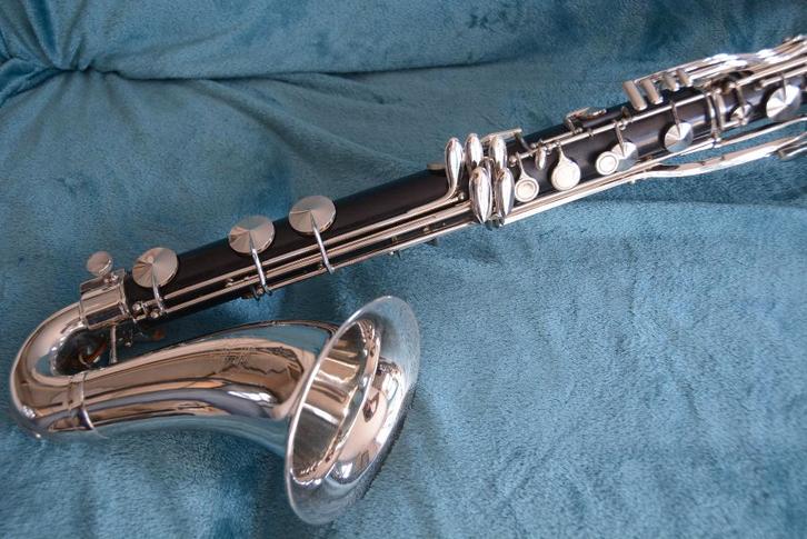 King - Marigaux - SML - Basklarinet / Bass Clarinet, Muziek en Instrumenten, Blaasinstrumenten | Klarinetten, Zo goed als nieuw