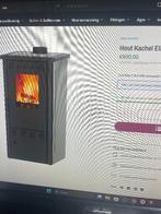 Hout kachel, 6.5 KW Gietijzer + steen. ALFA-PLAM, Elita I, Ophalen, Vrijstaand, Hout, Nieuw