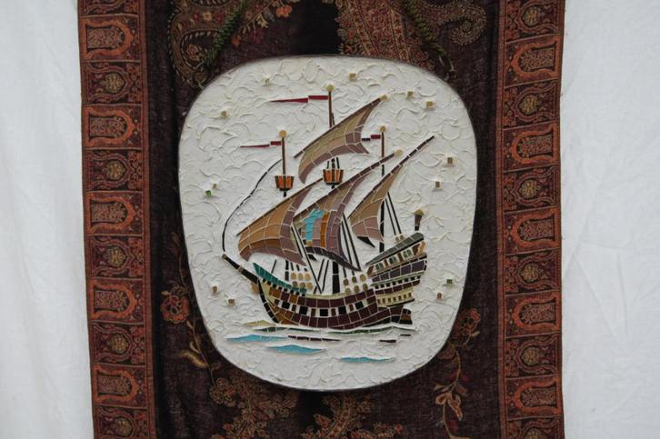 Mozaiek   schilderij, Antiek en Kunst, Kunst | Beelden en Houtsnijwerken, Ophalen of Verzenden