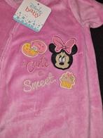 Minnie Mouse boxpakje cute en sweet velours d. roze maat 68, Kinderen en Baby's, Babykleding | Maat 68, Ophalen of Verzenden