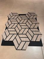 Hexagon akoestische panelen | houtfineer | Stijl & demping, Verzenden, Wandtegels, Nieuw, Minder dan 20 cm