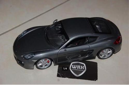 1:18 PORSCHE CAYMAN S grey Minichamps SCHADE NO BOX WRH, Hobby en Vrije tijd, Modelauto's | 1:18, Gebruikt, Auto, MiniChamps, Verzenden