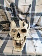 Groot doodshoofd schedel, Antiek en Kunst, Kunst | Beelden en Houtsnijwerken, Ophalen of Verzenden