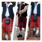 kilt - compleet schots kostuum herenmaat S/M, Ophalen of Verzenden, Nieuw, Maat 48/50 (M), Overige kleuren