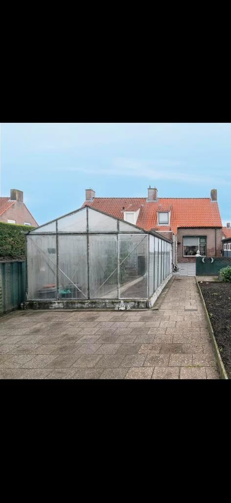 Glazen Kweekkas - 6x3m, Tuin en Terras, Kassen, Gebruikt, Kweekkas, Aluminium, Glas, Ophalen