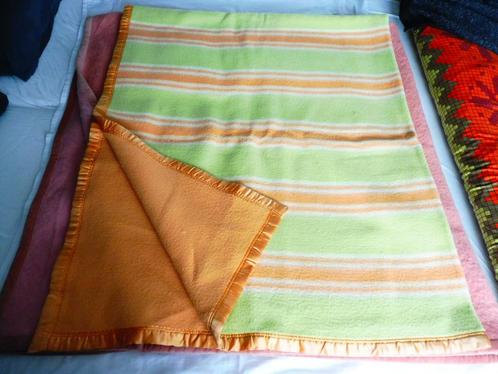 Prachtige wollen deken  190 x 230 cm wol, Huis en Inrichting, Woonaccessoires | Plaids en Woondekens, Zo goed als nieuw, Ophalen