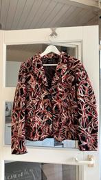 Dolce Vita exclusieve blazer met gekleurde  woldraden mt 44, Ophalen of Verzenden, Zo goed als nieuw, Maat 42/44 (L), Zwart