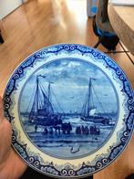 Delfts Blauw wandbord, Ophalen
