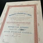 Aandeel Maatschappij Kaas en Exporthandel Zaandam 1908, Verzenden, Voor 1920, Aandeel