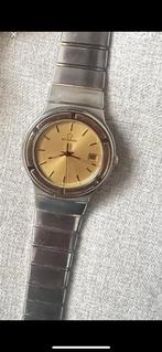 Eterna-Matic herenhorloge met gouden details 14 karaat, Overige merken, Staal, Gebruikt, Polshorloge