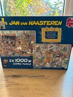 Jan van Haasteren 2x1000, Hobby en Vrije tijd, Denksport en Puzzels, Ophalen of Verzenden, 500 t/m 1500 stukjes, Zo goed als nieuw