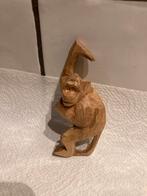 Houten aap leuk kan ook hangen, Ophalen of Verzenden, Zo goed als nieuw, Dier