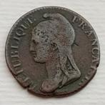 5 Centimes 1795A Frankrijk L'an 4 Oude Munt Franse Revolutie, Ophalen of Verzenden, Frankrijk