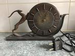 Art Deco elektrische klok, Ophalen, Gebruikt, Analoog, Staande klok