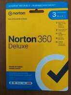 Norton 360 Deluxe jaarabonnement, Computers en Software, Antivirus- en Beveiligingssoftware, Ophalen of Verzenden, Nieuw, NORTON