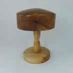 Houten hoedenmal Vintage hoedenstandaard hoedendisplay, Antiek en Kunst, Ophalen of Verzenden