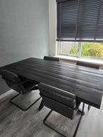 Mango houten eettafel, Huis en Inrichting, Tafels | Eettafels, Ophalen, Zo goed als nieuw