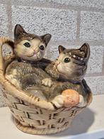 Vintage katten beeld, Ophalen of Verzenden, Zo goed als nieuw, Dier