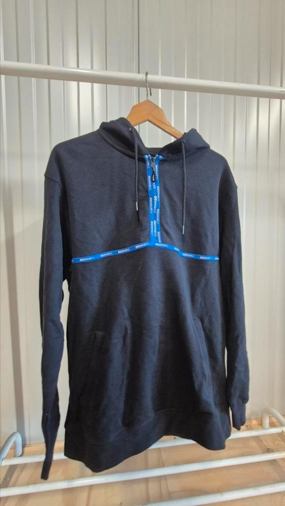 DC Sweater met ¼ zip, Kleding | Heren, Truien en Vesten, Nieuw, Maat 46 (S) of kleiner, Zwart, Ophalen of Verzenden