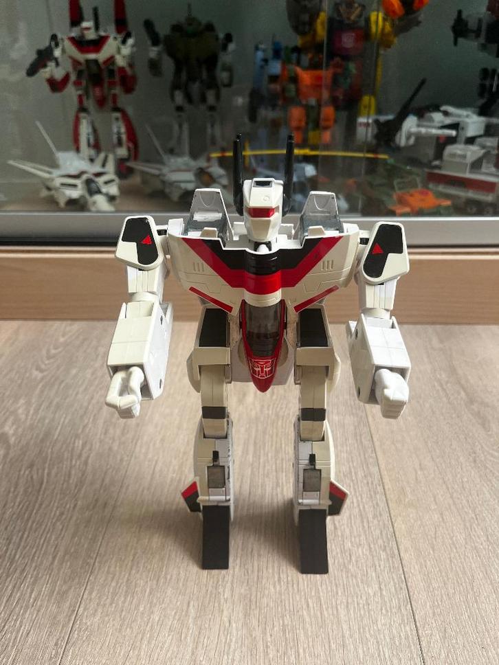 Transformers G1; Jetfire 1985, nette junker, Verzamelen, Transformers, Gebruikt, G1, Autobots, Ophalen of Verzenden