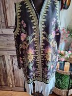 Vest l xl xxl ibiza boho style suedine franjes, Ophalen of Verzenden, Zo goed als nieuw, Maat 46/48 (XL) of groter, Beige