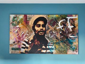 Rodrigo Izolag – Streetart schilderij 190 x 105 cm beschikbaar voor biedingen