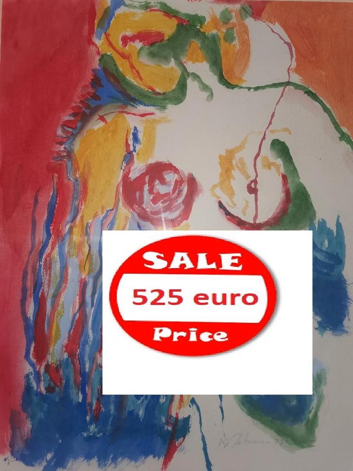 Uniek werk Kees Bohemen  Gesigneerd en Gedateerd 1977, Antiek en Kunst, Kunst | Schilderijen | Klassiek, Ophalen