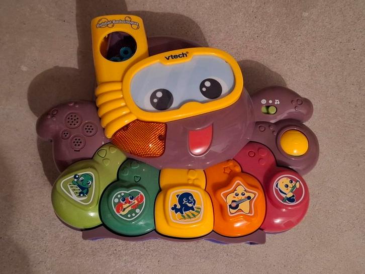Vtech bubbel Badoctopus, Kinderen en Baby's, Speelgoed | Vtech, Gebruikt, 6 maanden tot 2 jaar, Ophalen of Verzenden