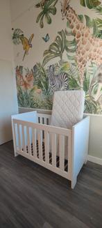 Bopita Ledikant Wit met matras 120x60, Ophalen, Gebruikt, Jongetje of Meisje