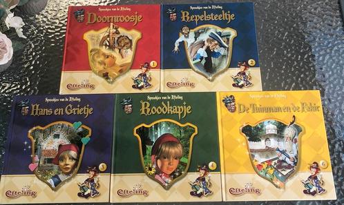 Sprookjes van de efteling boeken deel 1,2,3,4,6 zgan, Verzamelen, Efteling, Ophalen