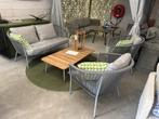 🌿Kerst aanbieding Luxe Loungeset –Reims – Aluminium & Rope, Ophalen, 5 zitplaatsen, Info@eurofar.nl, Loungeset