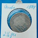 Aruba 2½ Florin 1989 - Beatrix UNC, Postzegels en Munten, Munten | Nederland, Verzenden, Koningin Beatrix, Overige waardes
