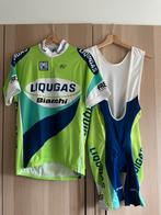 Santini liquigas bianchi retro vintage set mt L/XL, Ophalen of Verzenden, Zo goed als nieuw, Kleding