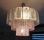 vintage Kaiser kroonluchter xl 60er jaren, Ophalen, Zo goed als nieuw, Glas, 60er dsigner
