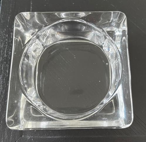 Zware Bolsius waxinelichthouders square /vierkant 7,5x7,5x5, Huis en Inrichting, Woonaccessoires | Kandelaars en Kaarsen, Zo goed als nieuw