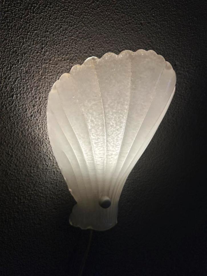 Orrefors Schelp Wandlamp, Huis en Inrichting, Lampen | Wandlampen, Zo goed als nieuw, Ophalen of Verzenden