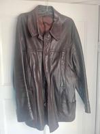Vintage leren jas, Ophalen of Verzenden, Gedragen, Maat 56/58 (XL), Bruin