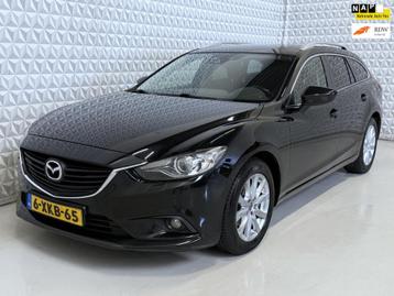 Mazda 6 Sportbreak 2.2D Skylease+ Navigatie Xenon *EX BPM*(2 beschikbaar voor biedingen