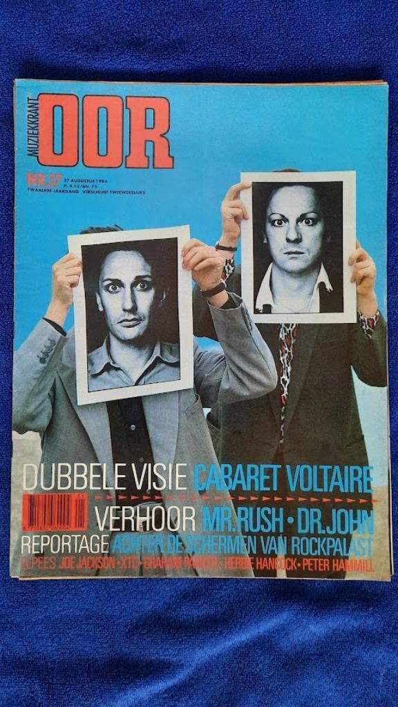 OOR 17-1983 Cabaret Voltaire Yes Dr John Rush Rockpalast Gra, Boeken, Tijdschriften en Kranten, Zo goed als nieuw, Muziek, Film of Tv