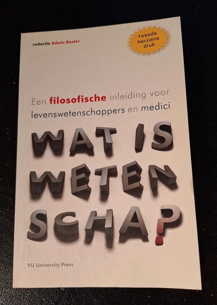 Edwin Koster (red.) Wat is Wetenschap? ALS NIEUW, Boeken, Filosofie, Zo goed als nieuw, Logica of Wetenschapsfilosofie, Ophalen of Verzenden