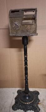 Zware gietijzeren engelse slotmachine stand, Overige munten, Ophalen