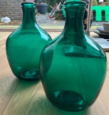 Groene flessen Lifestyle, 30 cm 15,5 cm doorsnede beschikbaar voor biedingen